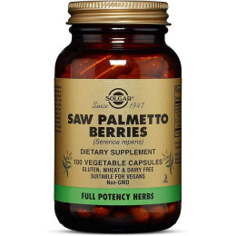 Экстракт пальмы сереноа Solgar Saw Palmetto Berries 100 Vegetable Capsules Solgar