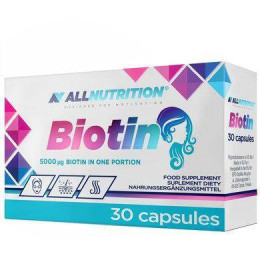 Biotin 5mg 30 caps AllNutrition