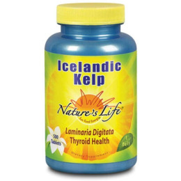 Icelandic Kelp 500 Tablets Nature's Life