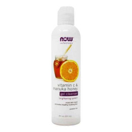 Gel Cleanser, Vitamin C & Manuka Honey 237 ml