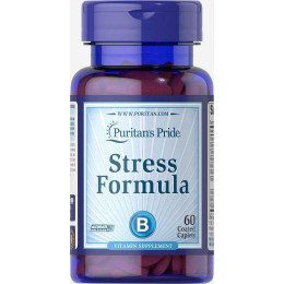 Профілактика нервової системи Stress Formula 60 Coated Caplets Puritan's Pride