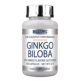 Натуральні добавки Ginkgo Biloba 100 tabl Scitec Nutrition