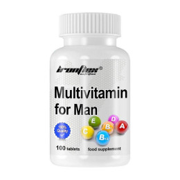 Витаминно-минеральный комплекс для мужчин IronFlex Multivitamin for Men 100 tabs IronFlex