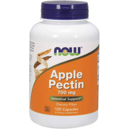 Яблучний пектин Now Apple Pectin, 700 mg, 120 Capsules