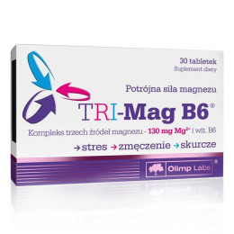 Магній та Вітамін В6 Olimp TRI-Mag B6 30 caps Olimp