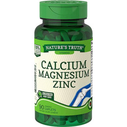 Вітаміни Calcium Magnesium Zinc 90 caplets Nature's Truth