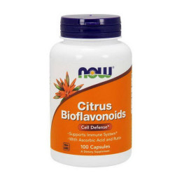 Цитрусові біофлавоноїди Now Foods Citrus Bioflavonoids 100 caps Now Foods