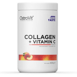 Коллаген Collagen + Vitamin C 400 g (Peach) OstroVit