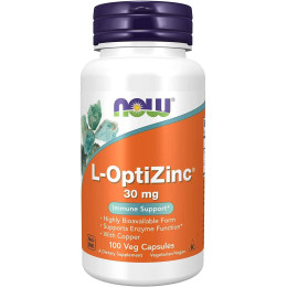 L-OptiZinc® 30 mg with Copper 100caps