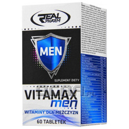 Витамины и минералы Real Pharm Vitamax MEN 60tabl Real Pharm