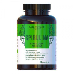 Спирулина (Spirulina) Голден-фарм 200 таблеток 