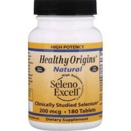 Селен Healthy Origins Seleno Excell 200 mcg 180 tabs Healthy Origins