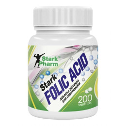 Фолієва кислота Stark Pharm Folic Acid 400 мкг 200 таблеток Stark Pharm