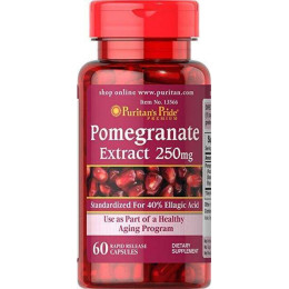 Pomegranate Extract 250 mg 60 caps Puritan's Pride