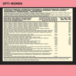 Opti Women 60 caps EU Optimum Nutrition