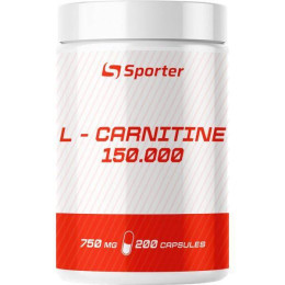 L-карнітин Sporter L-Carnitine 150 000 200 caps Sporter