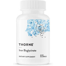 Залізо Thorne Research Iron Bisglycinate, 60 Capsules Thorne Research