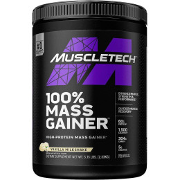 Гейнер MuscleTech 100% Mass Gainer 2330 g (Vanilla milkshake) Muscletech