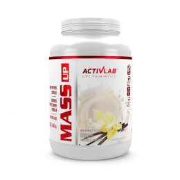 Гейнер Mass Up  (10% protein )  2000g (Vanilla) Jar Activlab