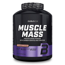 Гейнер BioTech Muscle Mass 4000 g (Strawberry) BioTech