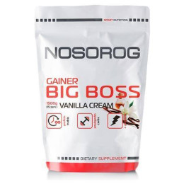 Гейнер Big Boss 1500 гр (Ваніль) NOSOROG