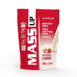 Гейнер Mass Up 1200g (Strawberry) Activlab