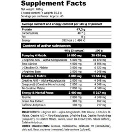 E.Nox® Shock 690 g (Shock Apple) Extrifit