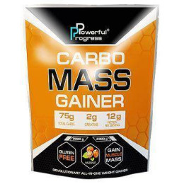 Carbo Mass Gainer 4000 g (Полуниця) Powerful Progress