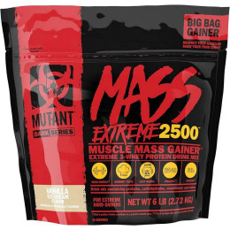 Гейнер Mutant Mass XXXtreme 2720g (Vanilla ice cream) Mutant