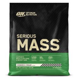 Гейнер Optimum Nutrition EU Serious Mass 5455 g (Chookies cream) Optimum Nutrition