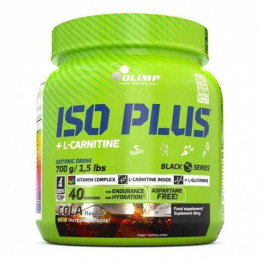 Изотоник - Енергетик  Iso Plus powder  700 g (Cola) Olimp