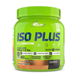 Ізотоник - Енергетик  Iso Plus powder 700 g (Orange) Olimp