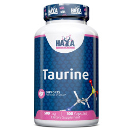 Таурин Haya Labs Taurine 500mg 100 caps