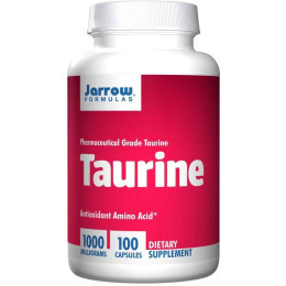 Таурин Taurine 1,000 mg 100 caps Jarrow Formulas