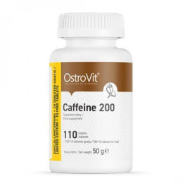 Кофеин Caffeine 200 110 tabl OstroVit