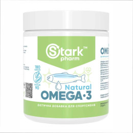 Natural Omega 3 1000 мг 180caps Stark Pharm