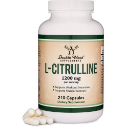 L-цитрулін Double Wood L-Citruline 1200 mg, 210capsules