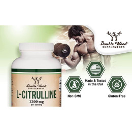 L-цитруллин Double Wood L-Citruline 1200 mg, 210capsules