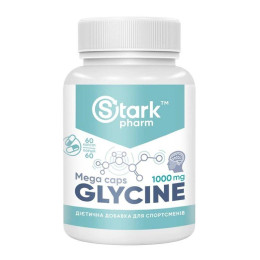 Гліцин Stark Pharm Glycine Mega 1000 мг 60caps Stark Pharm