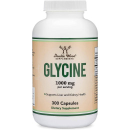 Глицин Double Wood Supplements Glycine 500 mg 300 capsules