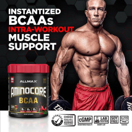 Амінокислоти Allmax Nutrition AminoCore BCAA 315 g (White Grape) AllMax Nutrition