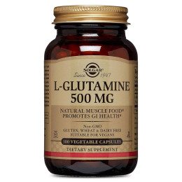 L-Glutamine 500mg 100caps Solgar