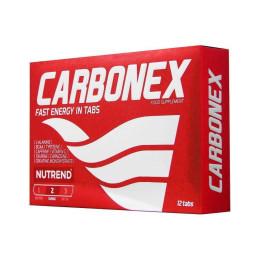 Передтренувальний комплекс Nutrend CarboNex 12 tabs Nutrend