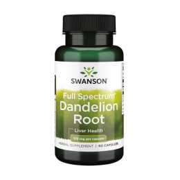 Корінь кульбаби Swanson Full Spectrum Dandelion Root 60 caps Swanson