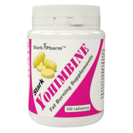 Жиросжигатель Stark Pharm Yohimbine 10 мг 100 tabs Stark Pharm