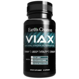 Комплекс для чоловічого здоров'я  Earth‘s Creation VIAX male supplement 40 caps Earth's Creation