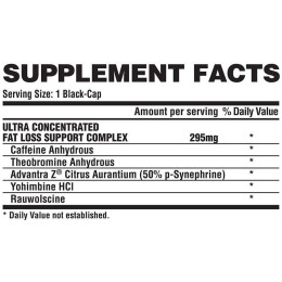 Lipo-6 Black Ultra Concentrate 30 caps Nutrex