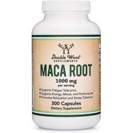 Екстракт кореня маки Double Wood Maca Root 1000 mg 300 capsules