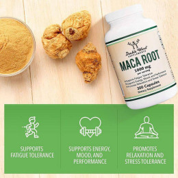 Екстракт кореня маки Double Wood Maca Root 1000 mg 300 capsules