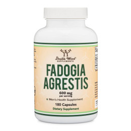 Фадогія Агрестіс Double Wood Fadogia Agrestis Extract 10:1 600 mg 180capsules